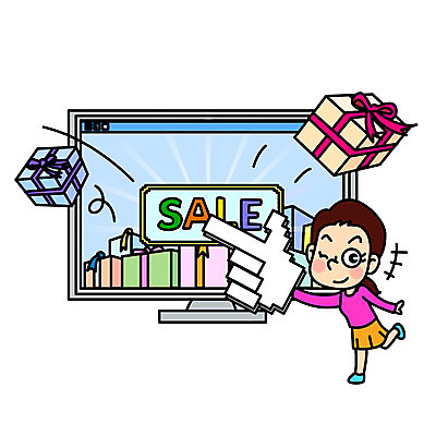 전신 여자 일러스트 모바일 한명 성인 선물상자 컴퓨터 세일 모니터 구매 온라인쇼핑 클릭 모바일쇼핑 국내일러스트 AI파일 1 선물 사람 전자제품 쇼핑 상자 온라인 파일형식 벡터