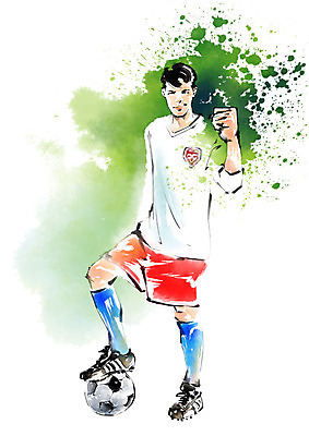 전신 PSD 남자 스포츠 일러스트 캘리그라피 축구공 붓터치 축구선수 한명 성인 파이팅 축구 주먹 축구화 월드싸커 국내일러스트 1 운동화 공 축구용품 모션 운동선수 사람 구기 파일형식