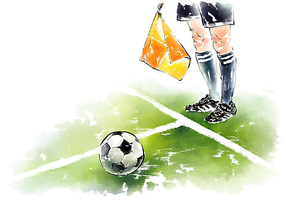 PSD 남자 스포츠 일러스트 캘리그라피 축구공 붓터치 한명 성인 축구 하반신 깃발 심판 축구복 축구화 월드싸커 국내일러스트 1 운동화 공 축구용품 사람 운동복 구기 파일형식