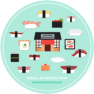 아이콘 사람없음 다양 생선회 창업 일식집 횟집 일본음식 소상공인 2D아이콘 AI파일 직업 음식 다수 경제 식당 회 상인 자영업 파일형식 벡터