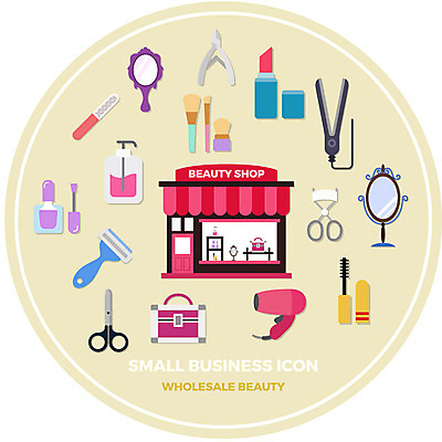 아이콘 가방 가위 사람없음 거울 립스틱 화장용품 뷰티샵 드라이어 마스카라 매니큐어 창업 면도칼 고데기 소상공인 2D아이콘 AI파일 직업 잡화 문구용품 경제 상점 화장품 미용용품 상인 자영업 면도 헤어용품 파일형식 벡터