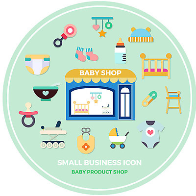 아이콘 사람없음 상점 아기용품 노리개젖꼭지 기저귀 창업 유모차 딸랑이 유아복 모빌 이유식 턱받이 베이비샵 아기모자 아기침대 소상공인 2D아이콘 AI파일 직업 모자_잡화 옷 음식 경제 침대 상인 오브젝트 자영업 파일형식 벡터