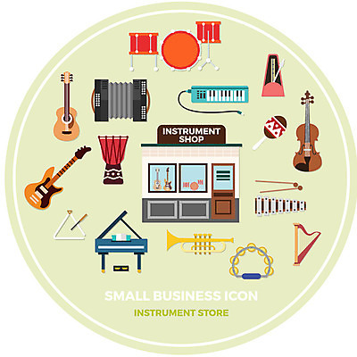 아이콘 악기 사람없음 상점 기타 건반 피아노 일렉기타 바이올린 드럼 창업 트럼펫 탬버린 하프 실로폰 아코디언 소상공인 2D아이콘 AI파일 직업 음악 현악기 타악기 경제 건반악기 상인 금관악기 자영업 파일형식 벡터