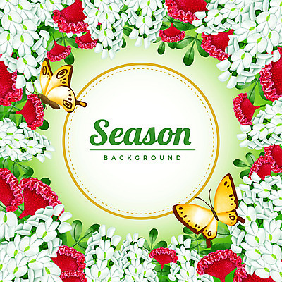 PSD 계절 나비 백그라운드 두마리 꽃백그라운드 일러스트 사람없음 원형 원형프레임 라일락 꽃프레임 맨드라미 국내일러스트 도형 꽃 곤충 2 프레임 파일형식