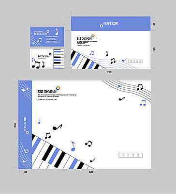 템플릿 음표 명함 명함템플릿 서류봉투 편지봉투 사람없음 세트 건반 패키지 봉투템플릿 우편봉투 비즈디자인 봉투디자인 이미지템플릿 AI파일 기호 음악 봉투 편지 우편물 파일형식 벡터