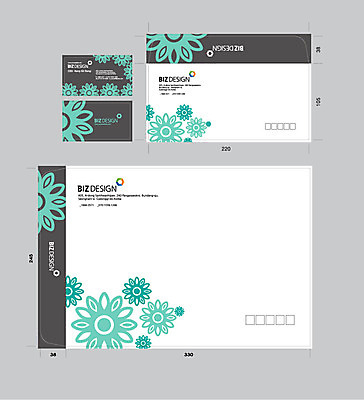 템플릿 꽃무늬 명함 명함템플릿 서류봉투 편지봉투 사람없음 세트 패키지 봉투템플릿 우편봉투 비즈디자인 봉투디자인 이미지템플릿 AI파일 꽃 무늬 봉투 편지 우편물 파일형식 벡터