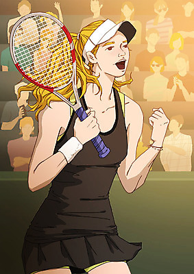 PSD 여자 남자 스포츠 일러스트 서기 웃음 들기 여러명 상반신 성인 운동 기쁨 테니스 테니스라켓 군중 테니스장 테니스선수 객석 아트툰 국내일러스트 감정 다수 스포츠시설 모션 운동선수 표정 건강 사람 구기 라켓 그림 파일형식