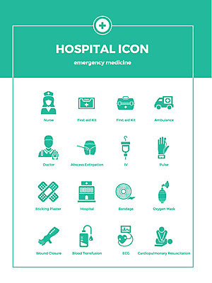 아이콘 사람모양 병원 사람없음 세트 간호사 의사 맥박 구급상자 구급차 붕대 수혈 산소마스크 심전도모니터 응급의학과 2D아이콘 AI파일 모양 의학 자동차 마스크 치료 의료진 의료용품 파일형식 벡터