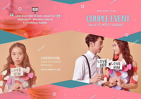 PSD 템플릿 표지디자인 북디자인 커플 출판디자인 여자 표지 남자 북커버 사랑 미소 사람 팜플렛 상반신 20대 성인 두명 마주보기 한국인 하트 서류판 이미지템플릿 모양 감정 관계 모션 표정 동양인 청년 사무용품 파일형식