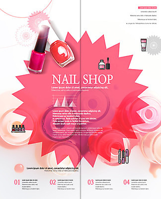 PSD 템플릿 표지디자인 북디자인 출판디자인 내지 2단접지 북커버 팜플렛 사람없음 뷰티 손톱관리 매니큐어 네일샵 네일용품 핸드크림 이미지템플릿 리플렛 상점 화장품 미용용품 네일아트 파일형식