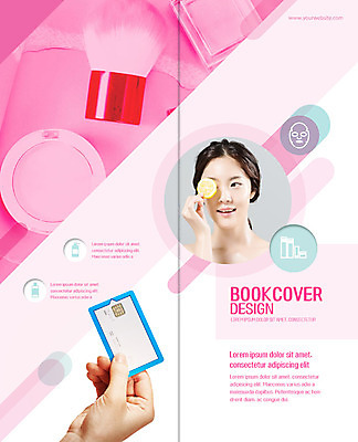 PSD 템플릿 표지디자인 북디자인 손 출판디자인 여자 표지 2단접지 북커버 마스크 한명 사람 팜플렛 상반신 20대 성인 신체부위 한국인 붓 신용카드 레몬 스킨 로션 아이섀도 얼굴가리기 기초화장품 의료성형뷰티 성인여자한명만 이미지템플릿 1 리플렛 과일 동양인 청년 금융 화장품 가림 여자한명만 성인여자만 파일형식