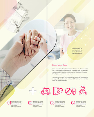 PSD 템플릿 표지디자인 북디자인 손 출판디자인 여자 내지 2단접지 북커버 청진기 한명 미소 사람 팜플렛 상반신 신체부위 30대 알약 손잡기 한국인 간호사 의사 서류판 성인여자한명만 이미지템플릿 1 리플렛 의료기기 모션 표정 동양인 장년 약 사무용품 의료진 여자한명만 성인여자만 파일형식 직업 의학 문구용품 인종 여자만 성인만 오브젝트
