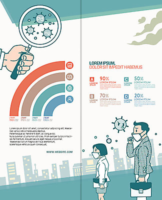 전신 PSD 템플릿 표지디자인 북디자인 손 출판디자인 여자 남자 내지 2단접지 북커버 돋보기 마스크 사람 빌딩 팜플렛 성인 두명 신체부위 태양 도시 직장인 오염 대기오염 미세먼지 이미지템플릿 자연요소 직업 리플렛 건물 환경오염 먼지 파일형식