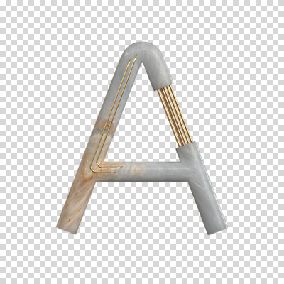 편집이미지 문자 알파벳 영어 대문자 타이포그라피 사람없음 3D소스 3D 디지털합성 파이프 A PNG 편집소스 파일형식