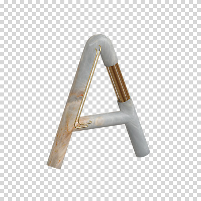 편집이미지 문자 알파벳 영어 대문자 타이포그라피 사람없음 3D소스 3D 디지털합성 파이프 A PNG 편집소스 파일형식