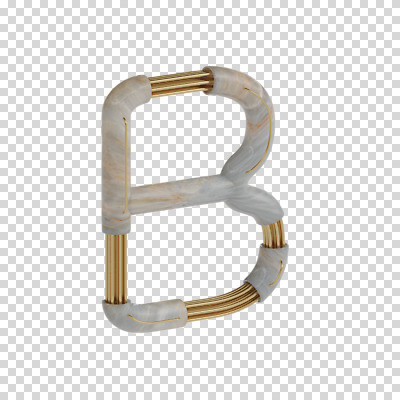 편집이미지 문자 알파벳 영어 대문자 타이포그라피 사람없음 3D소스 3D B 디지털합성 파이프 PNG 편집소스 파일형식