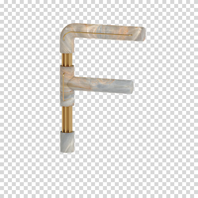 편집이미지 문자 알파벳 영어 대문자 타이포그라피 사람없음 3D소스 3D 디지털합성 파이프 F PNG 편집소스 파일형식