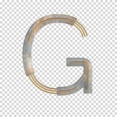 편집이미지 문자 알파벳 영어 대문자 타이포그라피 사람없음 3D소스 3D G 디지털합성 파이프 PNG 편집소스 파일형식