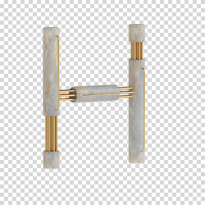 편집이미지 문자 알파벳 영어 대문자 타이포그라피 사람없음 3D소스 3D 디지털합성 파이프 H PNG 편집소스 파일형식