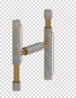 편집이미지 문자 알파벳 영어 대문자 타이포그라피 사람없음 3D소스 3D 디지털합성 파이프 H PNG 편집소스 파일형식