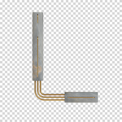 편집이미지 문자 알파벳 영어 대문자 타이포그라피 사람없음 3D소스 3D 디지털합성 파이프 L PNG 편집소스 파일형식