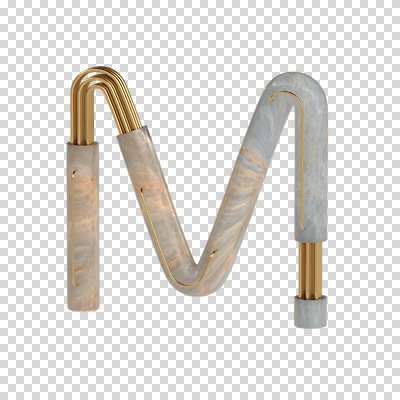 편집이미지 문자 알파벳 영어 대문자 타이포그라피 사람없음 3D소스 3D 디지털합성 파이프 M PNG 편집소스 파일형식