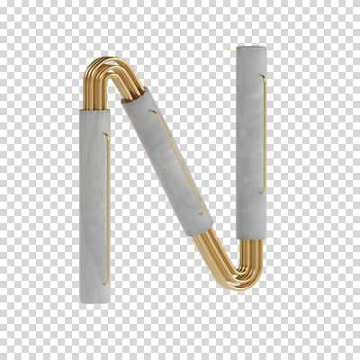 편집이미지 문자 알파벳 영어 대문자 타이포그라피 사람없음 3D소스 3D N 디지털합성 파이프 PNG 편집소스 파일형식