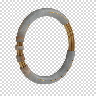 편집이미지 문자 알파벳 영어 대문자 타이포그라피 사람없음 3D소스 3D 디지털합성 파이프 O PNG 편집소스 파일형식