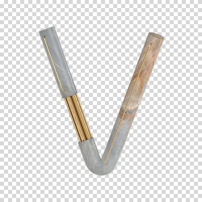 편집이미지 문자 알파벳 영어 대문자 타이포그라피 사람없음 3D소스 3D 디지털합성 V 파이프 PNG 편집소스 파일형식