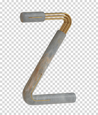 편집이미지 문자 알파벳 영어 대문자 타이포그라피 사람없음 3D소스 3D 디지털합성 파이프 Z PNG 편집소스 파일형식