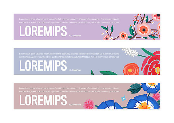 템플릿 배너 배너템플릿 가로배너 사각프레임 꽃나무 사람없음 벚꽃 현수막 동백 배너세트 AI파일 나무 꽃 프레임 가로 세트 사각형 파일형식 벡터