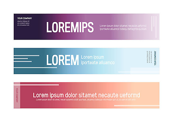 템플릿 배너 배너템플릿 가로배너 선 사각프레임 사람없음 현수막 그라데이션 배너세트 AI파일 프레임 가로 세트 사각형 파일형식 벡터