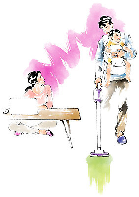 전신 PSD 부부 여자 남자 일러스트 캘리그라피 안기 탁자 붓터치 사람 앉기 성인 세명 노트북 육아 아기 잡기 마우스 청소 청소기 워킹맘 아기띠 국내일러스트 커플 가구 모션 엄마 전자제품 컴퓨터용품 아기용품 비즈니스우먼 청소도구 파일형식