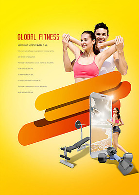 PSD 서양인 편집이미지 커플 여자 남자 미소 사람 상반신 20대 성인 해변 세명 스마트폰 달리기 운동 운동기구 헬스 아령 자세교정 성인만 이미지편집 외국인 바다 관계 모션 표정 건강 청년 핸드폰 스마트기기 연습 파일형식