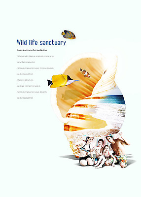 전신 PSD 서양인 편집이미지 여자 남자 어린이 바다 가족 휴가 세마리 어류 사람 앉기 여러명 성인 해변 여름휴가 바캉스 고둥 비치타올 보호구역 야생동물보호 이미지편집 외국인 다수 관계 모션 어패류 3 수건 수중동물 구역 파일형식 여름_계절