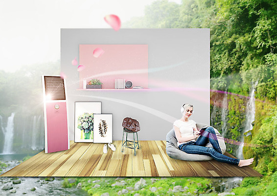 전신 PSD 서양인 편집이미지 여자 꽃잎 액자 신발 쿠션 가방 선반 한명 사람 앉기 20대 성인 책 독서 음악감상 폭포 숲 공기청정기 성인여자한명만 이미지편집 외국인 1 잡화 꽃 가구 모션 자연 청년 감상 가전제품 여자한명만 성인여자만 파일형식