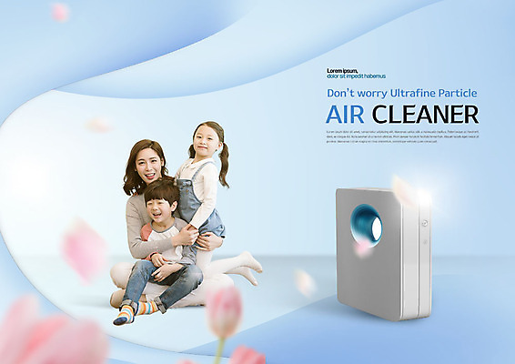 전신 PSD 편집이미지 여자 남자 꽃 딸 아들 어린이 가족 엄마 웃음 사람 앉기 성인 앞모습 옆모습 세명 30대 한국인 환경오염 오염 공기 공기청정기 미세먼지 이미지편집 식물 뷰포인트 컨셉 관계 모션 표정 동양인 장년 가전제품 먼지 파일형식