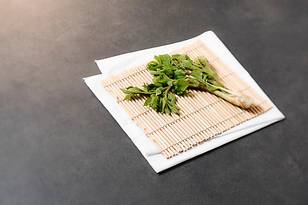 포토 JPG 스튜디오촬영 채소 실내 사람없음 신선 천 유기농 두릅 땅두릅 산나물 국내포토 웰빙 내부 직물 나물 파일형식