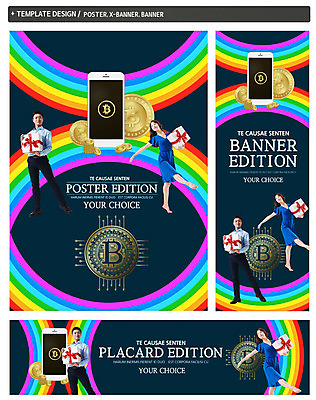 전신 PSD 템플릿 배너템플릿 여자 남자 가로배너 ZIP 포스터 세로배너 포즈 사람 20대 성인 두명 선물상자 스마트폰 세트 여러개 한국인 현수막 춤 무지개색 가상화폐 배너 다수 돈 문화예술 선물 동양인 청년 가로 세로 핸드폰 스마트기기 상자 컬러풀 파일형식