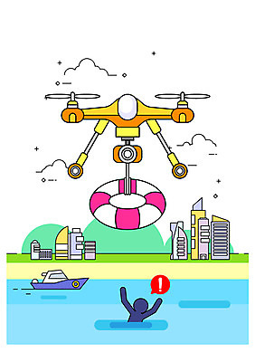 바다 일러스트 사람모양 빌딩 해변 사람없음 보트 구출 느낌표 배송 전달 구조요청 구조용품 드론 모빌리티 구명부환 국내일러스트 AI파일 모양 기호 교통수단 배_교통 건물 도움 안전장비 오브젝트 튜브 파일형식 벡터