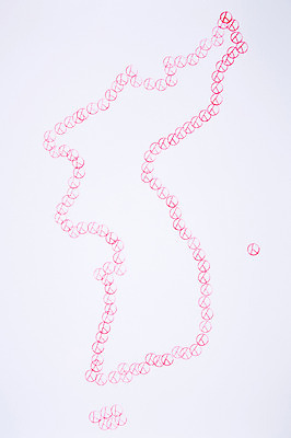 포토 JPG 스튜디오촬영 실내 사람없음 도장 투표 선거 사회이슈 오브젝트 한반도 기표문양 국내포토 문양 컨셉 내부 민주주의 파일형식