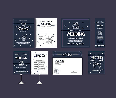 템플릿 배너템플릿 리본 결혼 나뭇잎 주택 이벤트 사람없음 세트 현수막 웨딩케이크 전단 엽서 초대장 약도 소봉투 행사세트 행사템플릿 AI파일 배너 잎 지도 편지봉투 카드_감사 건물 케이크 편지 홍보물 파일형식 벡터