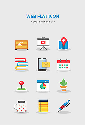 아이콘 화분 비즈니스 그래프 사람없음 책 스마트폰 세트 펜 사무용품 공책 머그컵 달력 플랫아이콘 여러권 서랍장 비즈니스아이콘 위치 서류판 2D아이콘 AI파일 가구 다수 문구용품 컵 핸드폰 스마트기기 필기구 파일형식 벡터