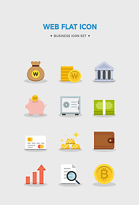 아이콘 화살표 비즈니스 돋보기 사람없음 금융 세트 돼지저금통 원화 신용카드 지갑 돈자루 황금 플랫아이콘 은행 금고 비즈니스아이콘 가상화폐 금융의날 2D아이콘 AI파일 돈 경제 저금통 파일형식 벡터 법정기념일