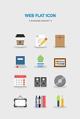 아이콘 화분 비즈니스 사람없음 세트 연필 다이어리 사무용품 스피커 주판 달력 CD 플랫아이콘 화이트보드 비즈니스아이콘 형광펜 보드마카 서류파일 테이크아웃컵 2D아이콘 AI파일 음향기기 문구용품 학용품 컵 필기구 펜 계산기 파일형식 벡터