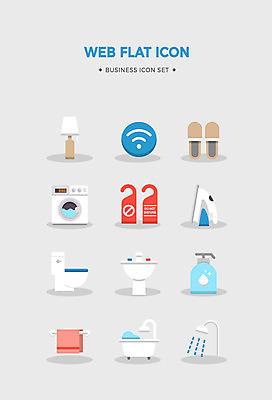 아이콘 비즈니스 슬리퍼 욕조 사람없음 세트 수건 스탠드 세제 세면대 플랫아이콘 출장 와이파이 비즈니스아이콘 비누 샤워기 변기 세탁기 다리미 2D아이콘 AI파일 신발 조명 위생용품 가전제품 무선인터넷 파일형식 벡터