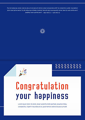 도형 템플릿 행복 카드템플릿 졸업 폭죽 사람없음 축하 초대장 축하카드 이미지템플릿 AI파일 교육 감정 컨셉 카드_감사 파일형식 벡터