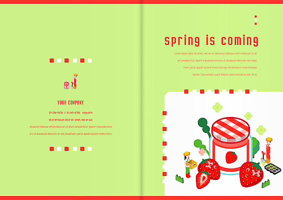 전신 나무 템플릿 여자 남자 카드템플릿 딸기 서기 성인 세명 봄 딸기잼 딸기농장 이미지템플릿 AI파일 식물 계절 과일 모션 카드_감사 사람 농장 잼 파일형식 벡터