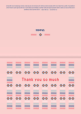 도형 템플릿 꽃 선 패턴 카드템플릿 사람없음 감사카드 감사 이미지템플릿 AI파일 식물 감정 무늬 카드_감사 파일형식 벡터