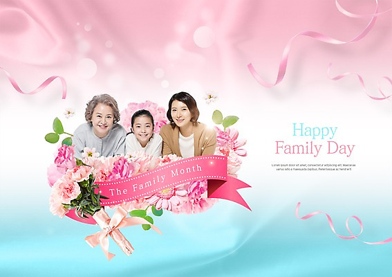 PSD 편집이미지 여자 노년 꽃 리본 할머니 어린이 가족 모녀 엄마 손녀 사랑 미소 사람 상반신 성인 10대 세명 30대 한국인 60대 카네이션 감사 가정의달 여자만 이미지편집 식물 딸 감정 관계 청소년 표정 동양인 장년 5월 손주 파일형식